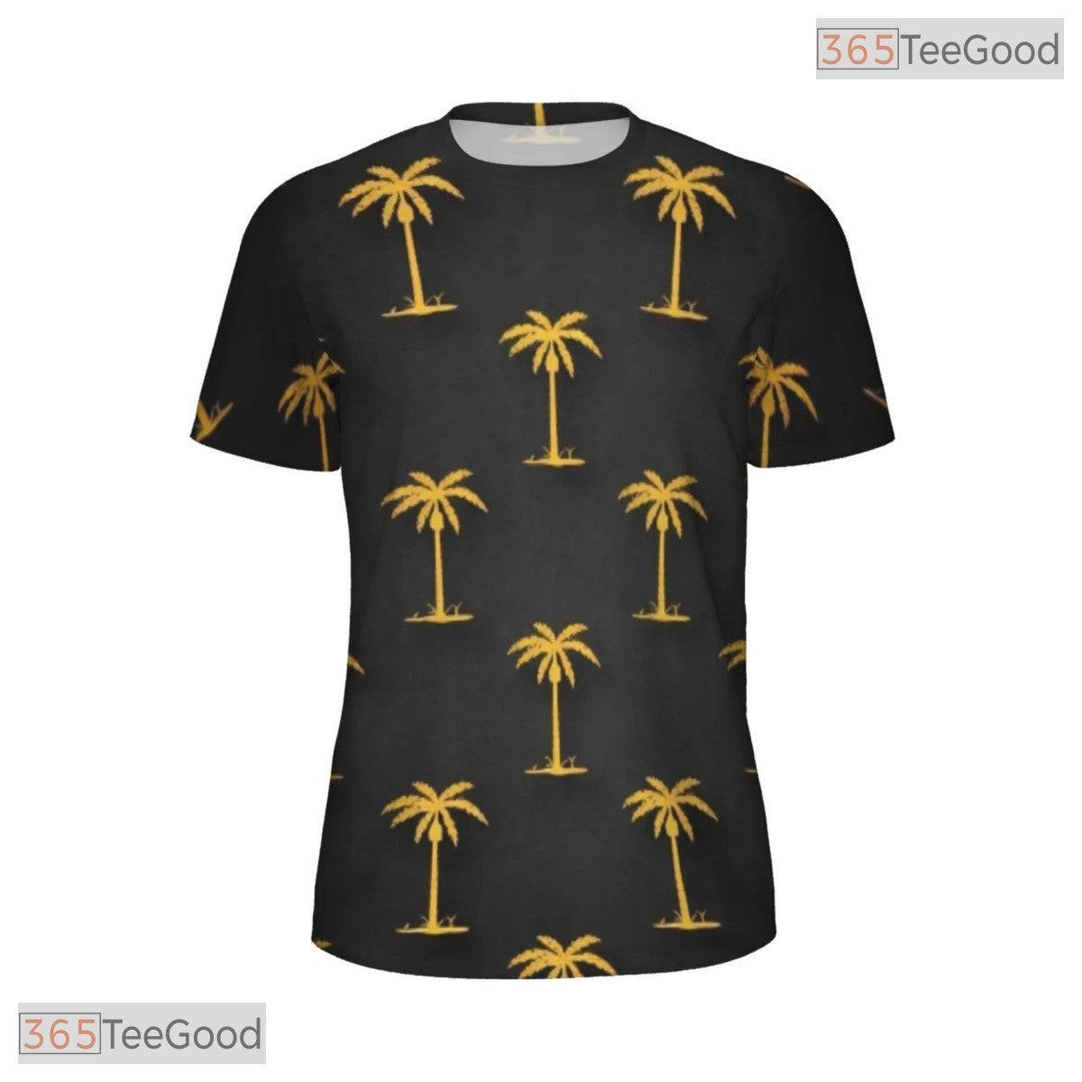 Summer Beach Hawaiian Coconut Tree Graphic 3D Printed Casual Unisex T-Shirts