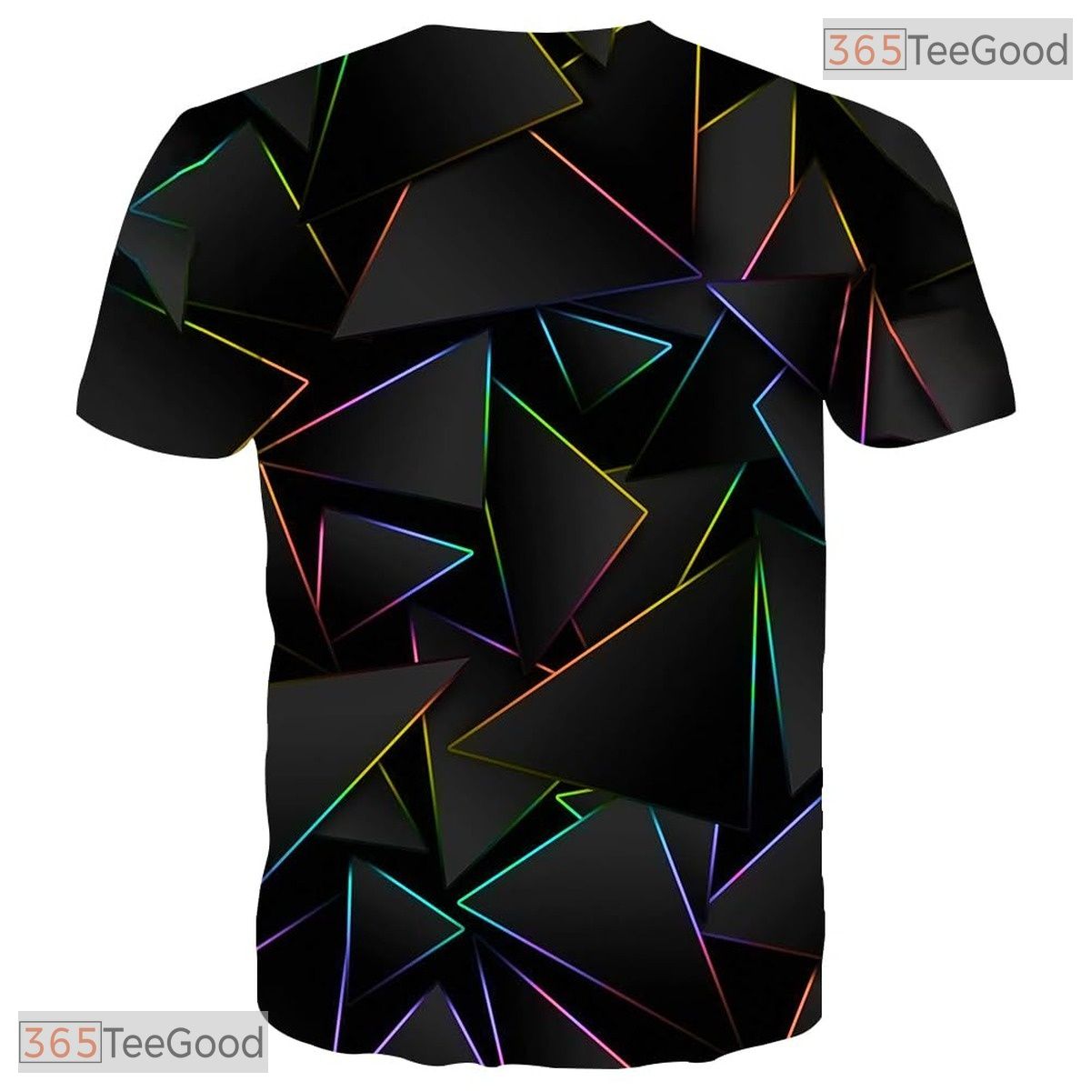 Deep Black Graphic Fashion 3D Printed Casual Short Sleeve Unisex Tee Shirt Styles