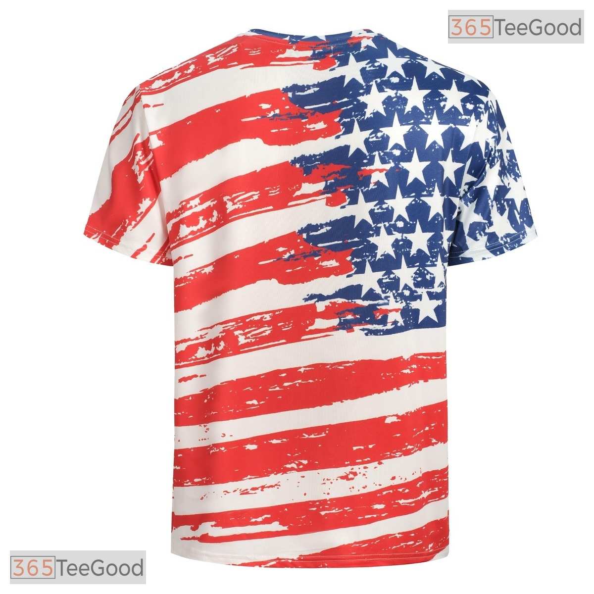 Patriotic American Flag Independence Day 3D Printed Casual Unisex Tee Shirts