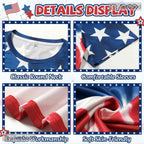 USA Flag Independence Day 4th Of July 3D Printed Casual Unisex T-Shirt Tops