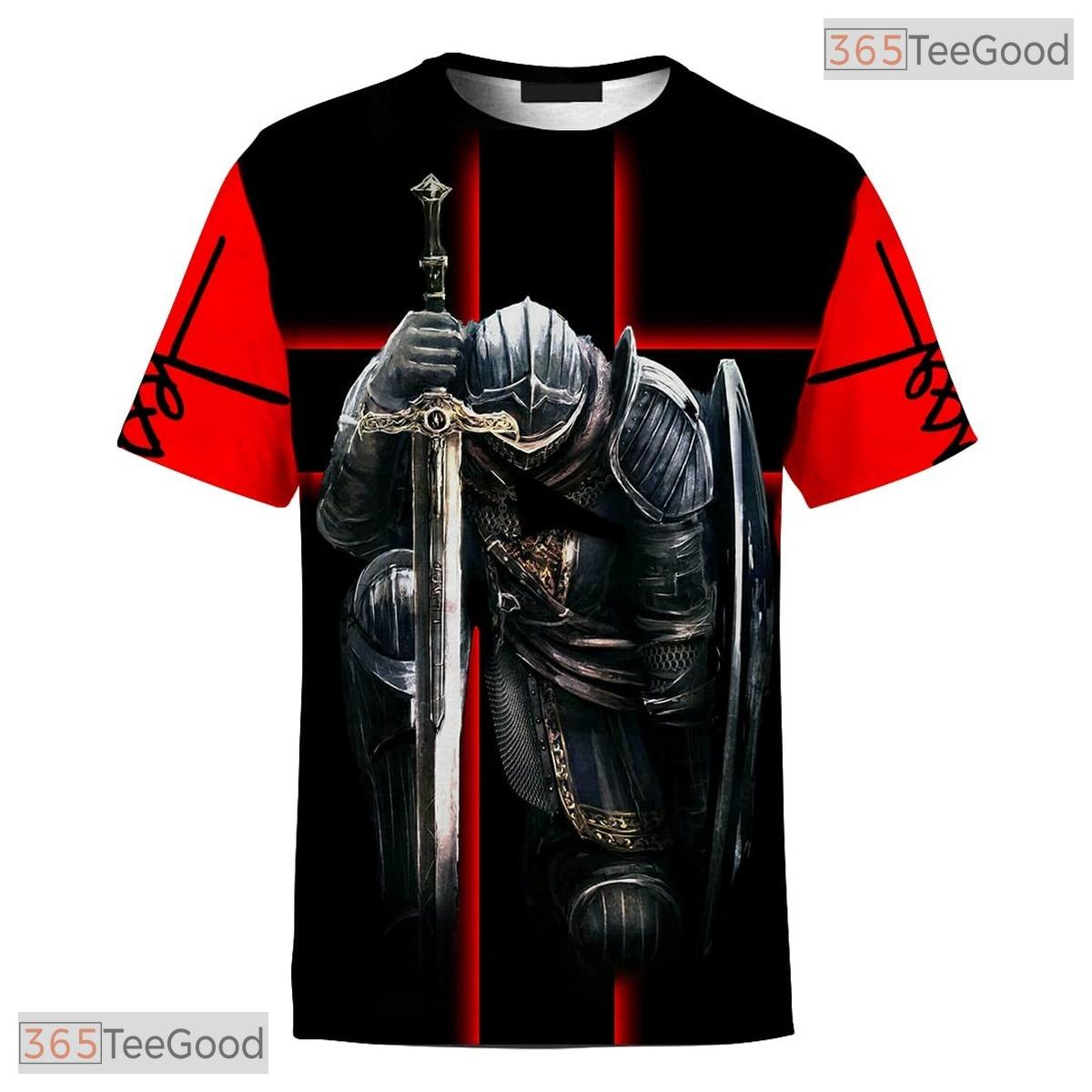Red Jesus Christ Religious 3D Printed Casual Short Sleeve T-Shirt Men Women