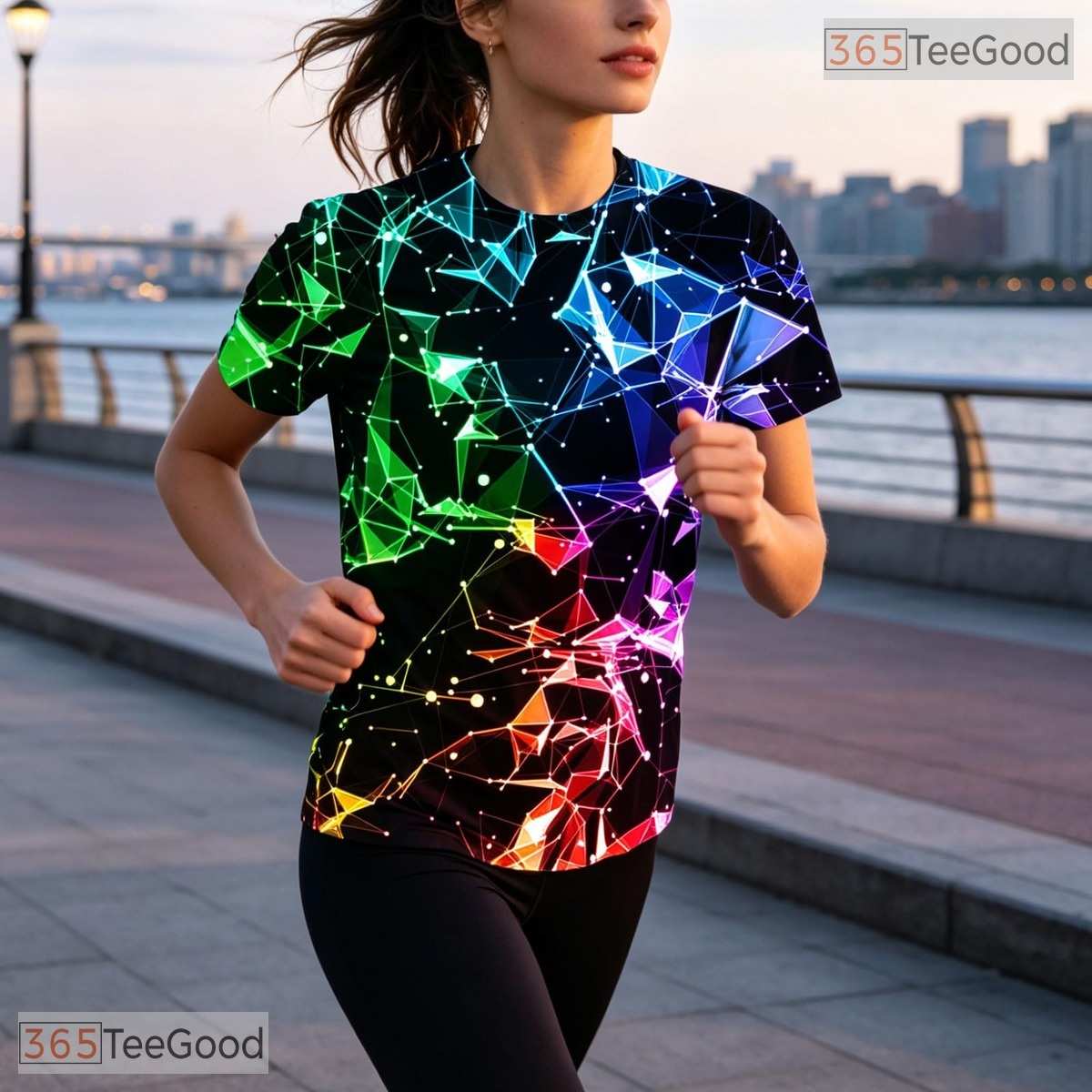 Creative Pattern Space Graphic 3D Printed Casual Unisex Tee Shirt Men Women Teens