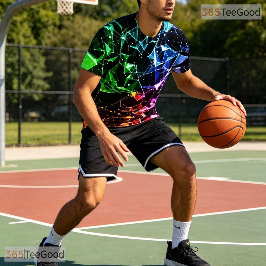 Creative Pattern Space Graphic 3D Printed Casual Unisex Tee Shirt Men Women Teens