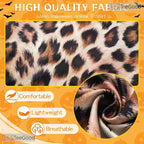 Fierce Leopard Animal Print Costume Novelty 3D Graphic Printed Casual Unisex T-Shirt