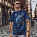 Mythical Eastern Dragon Graphic 3D Pattern Printed Casual Unisex Tee Shirt Styles