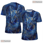 Mythical Eastern Dragon Graphic 3D Pattern Printed Casual Unisex Tee Shirt Styles