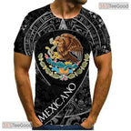 Metallic Black Novelty Graphic Funny 3D Printed Casual Unisex T-Shirt Tops