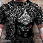 Metallic Grey Adult Novelty Funny Graphic 3D Printed Casual Unisex Tee Shirt
