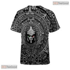 Metallic Grey Adult Novelty Funny Graphic 3D Printed Casual Unisex Tee Shirt