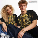 Retro Microphone Music Graphic 3D Pattern Printed Casual Unisex Tee Shirt Styles
