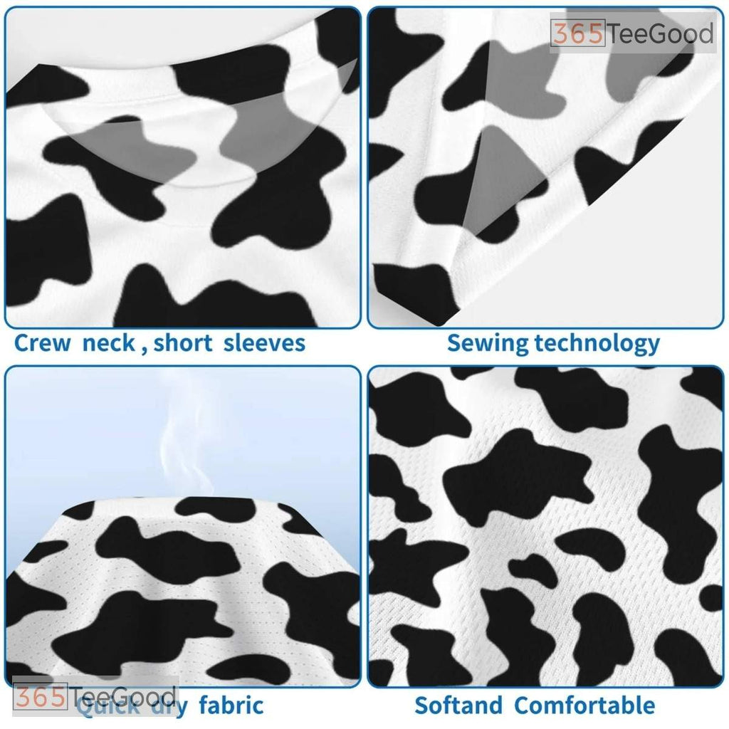 Abstract Liquid Milk Lines Pattern Art 3D Printed Casual Unisex T-Shirt Tops