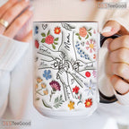 Personalized Mom Mug With Kids Names - Custom Mother's Day Gift From Children Mug