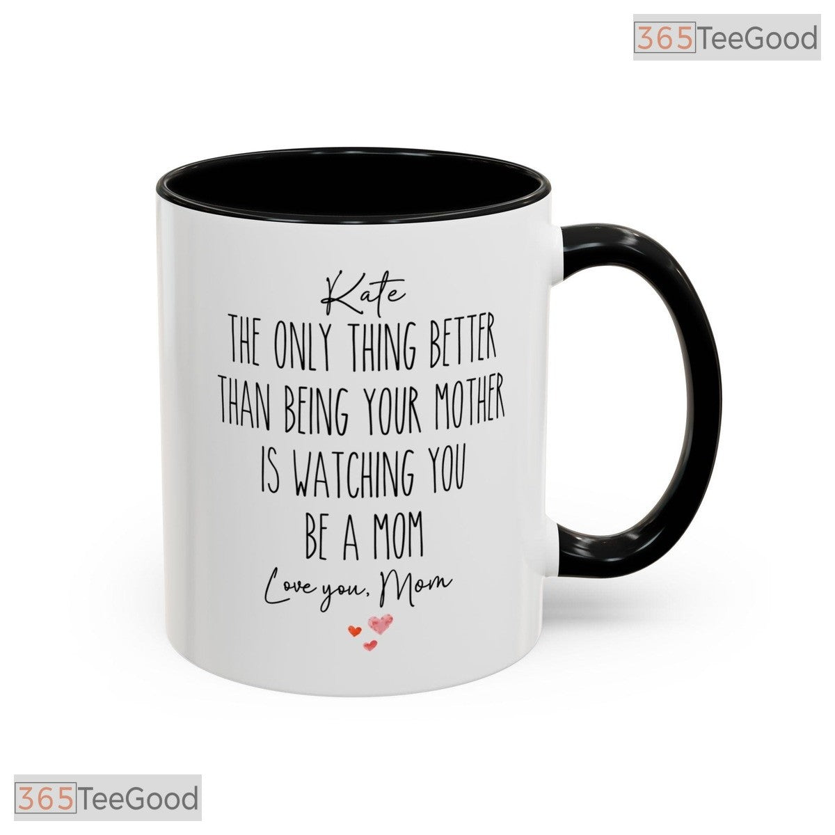 Personalized Sentimental Daughter Mug - Custom Gift From Mom Ceramic Accent Mug