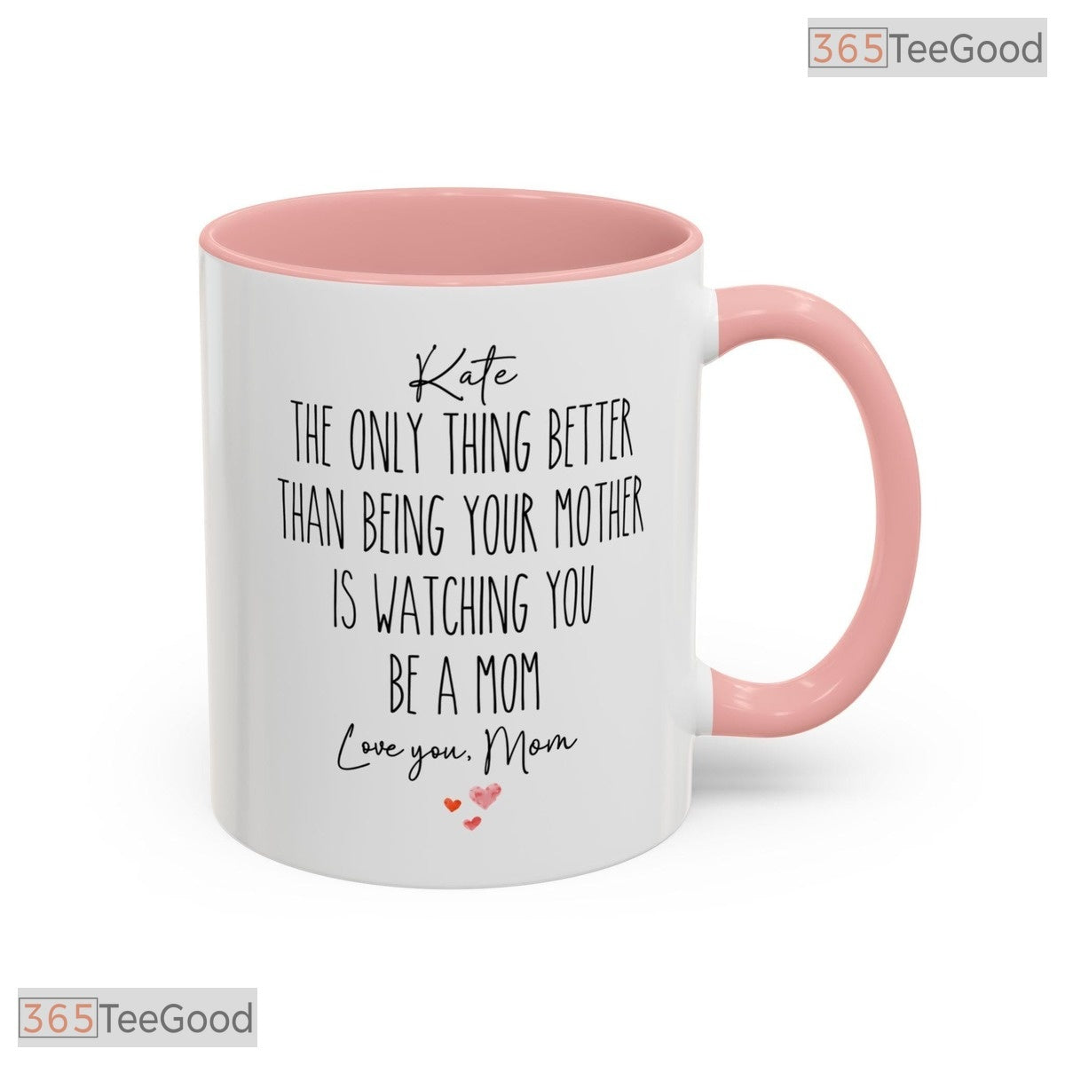 Personalized Sentimental Daughter Mug - Custom Gift From Mom Ceramic Accent Mug
