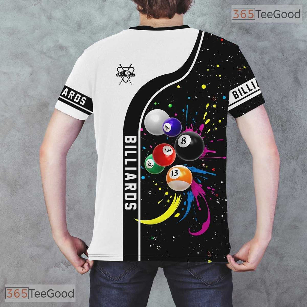Multicolor Sports Jersey Pattern 3D Graphic Printed Short Sleeve Unisex Tee Shirt