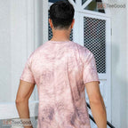Funny Brown Muscle Chest Fake Abs 3D Graphic Print Casual Unisex Tee Shirt