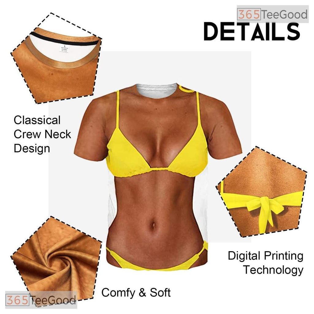 Shredded Fake Abs Muscle Chest Costume 3D Printed Casual Unisex Tee Shirt Tops