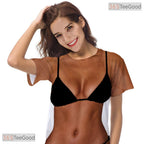 Shredded Muscle Chest Fake Abs 3D Novelty Costume Graphic Casual Unisex Shirt