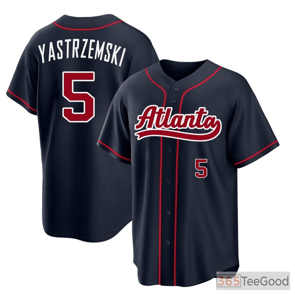Navy Baseball Jersey Tee for Men & Women - A classic shade for relaxed, everyday comfort