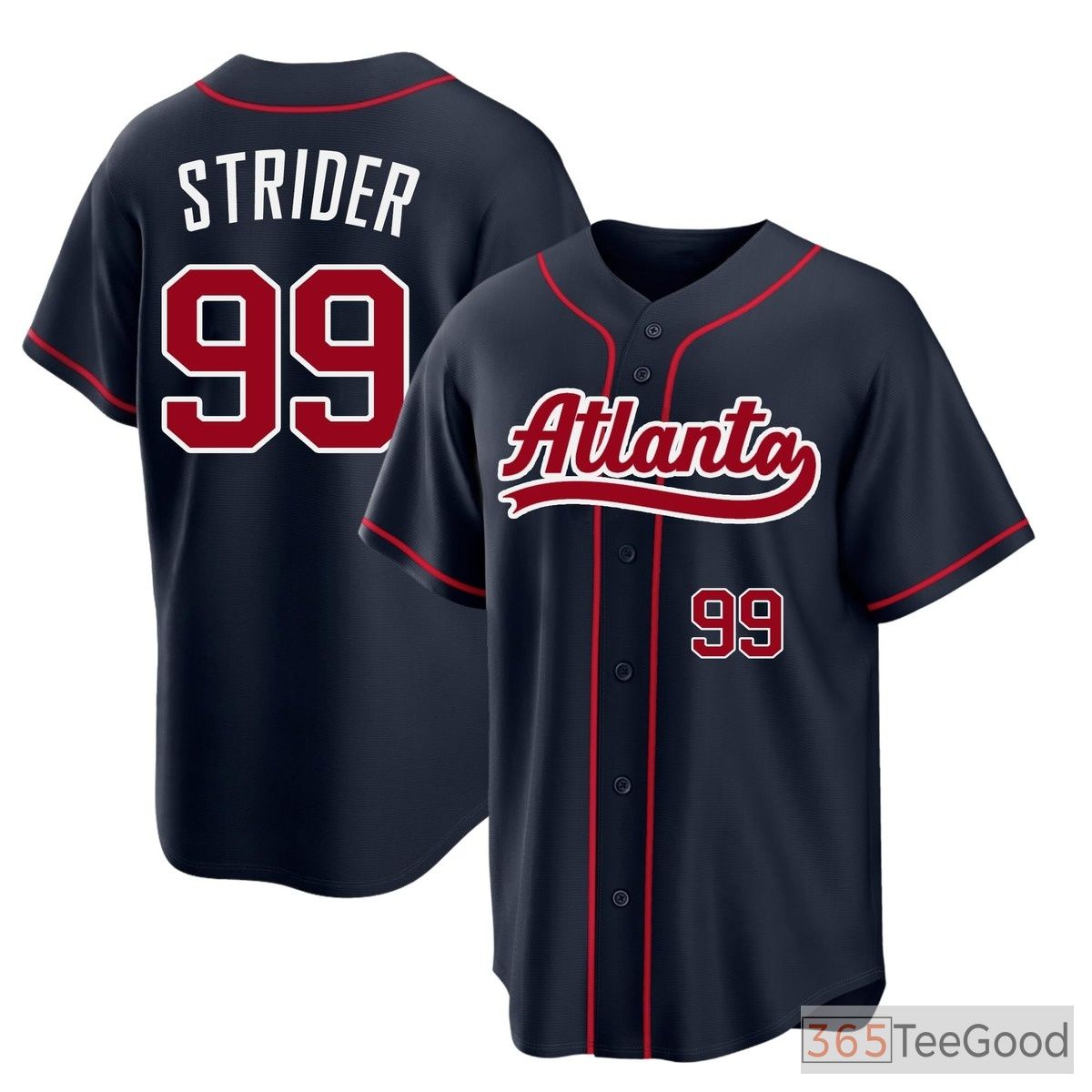 Navy Baseball Jersey Tee for Men & Women - A timeless choice for relaxed everyday style