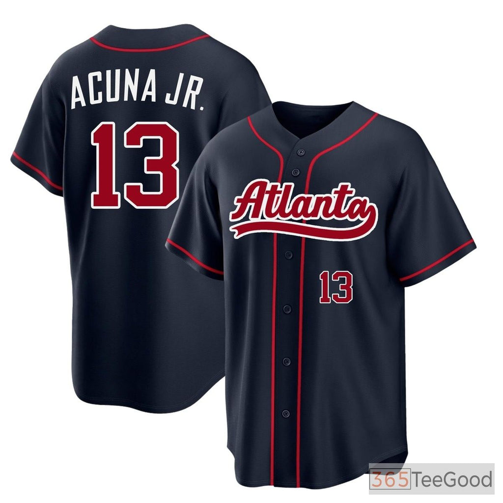 Navy Baseball Jersey Tee for Men & Women - A classic piece for casual and active wear