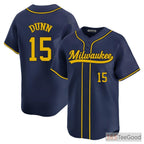 Navy Baseball Jersey Tee for Men & Women - Stitched Custom Player & Team Apparel