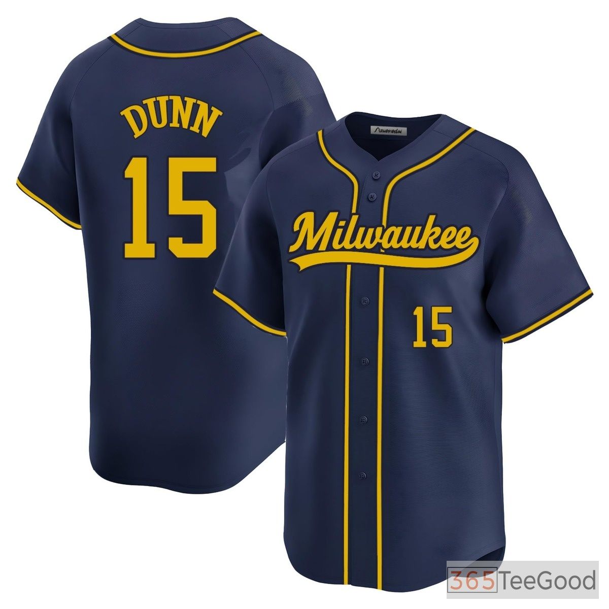 Navy Baseball Jersey Tee for Men & Women - Stitched Custom Player & Team Apparel