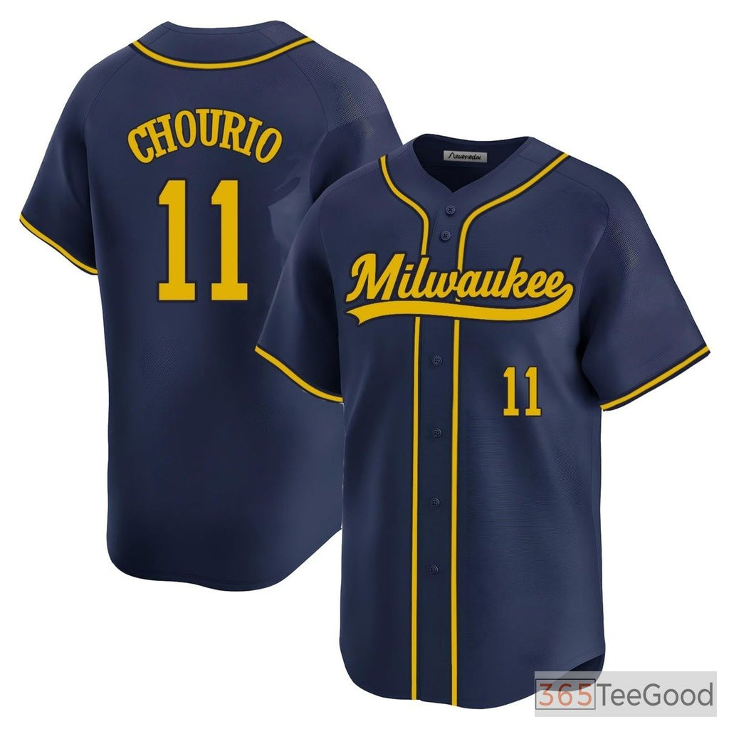 Navy Custom Stitched Baseball Jersey for Men & Women - Your Personalized Design