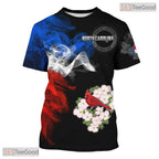 North Carolina Grey State Novelty Graphic 3D Printed Casual Unisex T-Shirt Tops