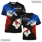 North Carolina Grey State Novelty Graphic 3D Printed Casual Unisex T-Shirt Tops