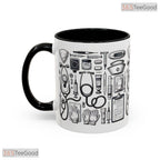 Nurse Medical Theme Accent Mug - Healthcare Professional Appreciation Ceramic Coffee Cup
