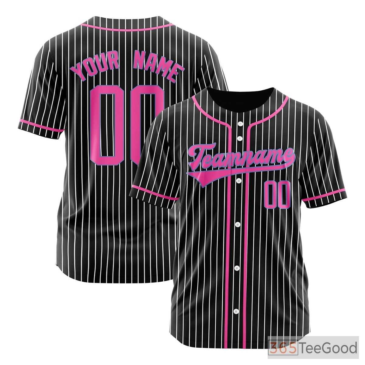 Personalized Baseball Jersey for Men & Women - Design Your Own Text & Logo
