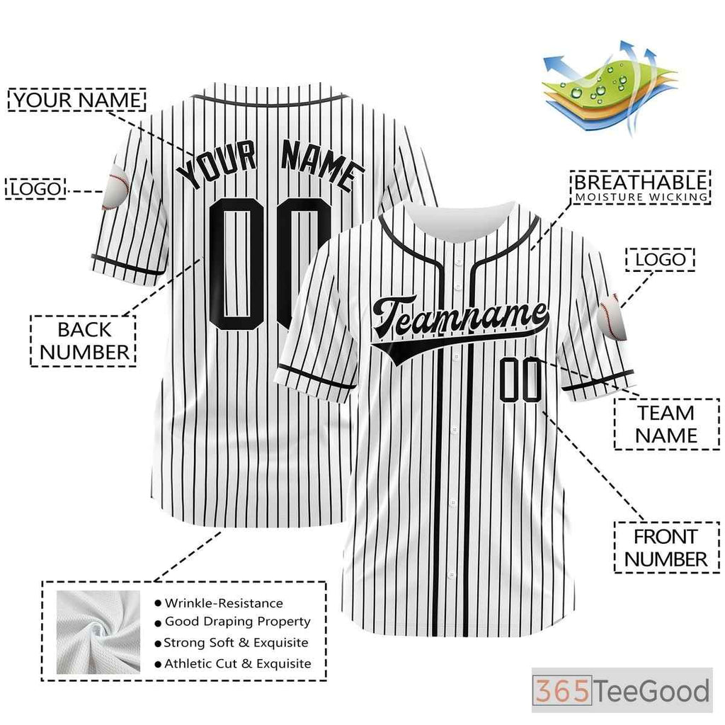 Personalized Baseball Jersey Tee for Men & Women – Design Your Player Identity
