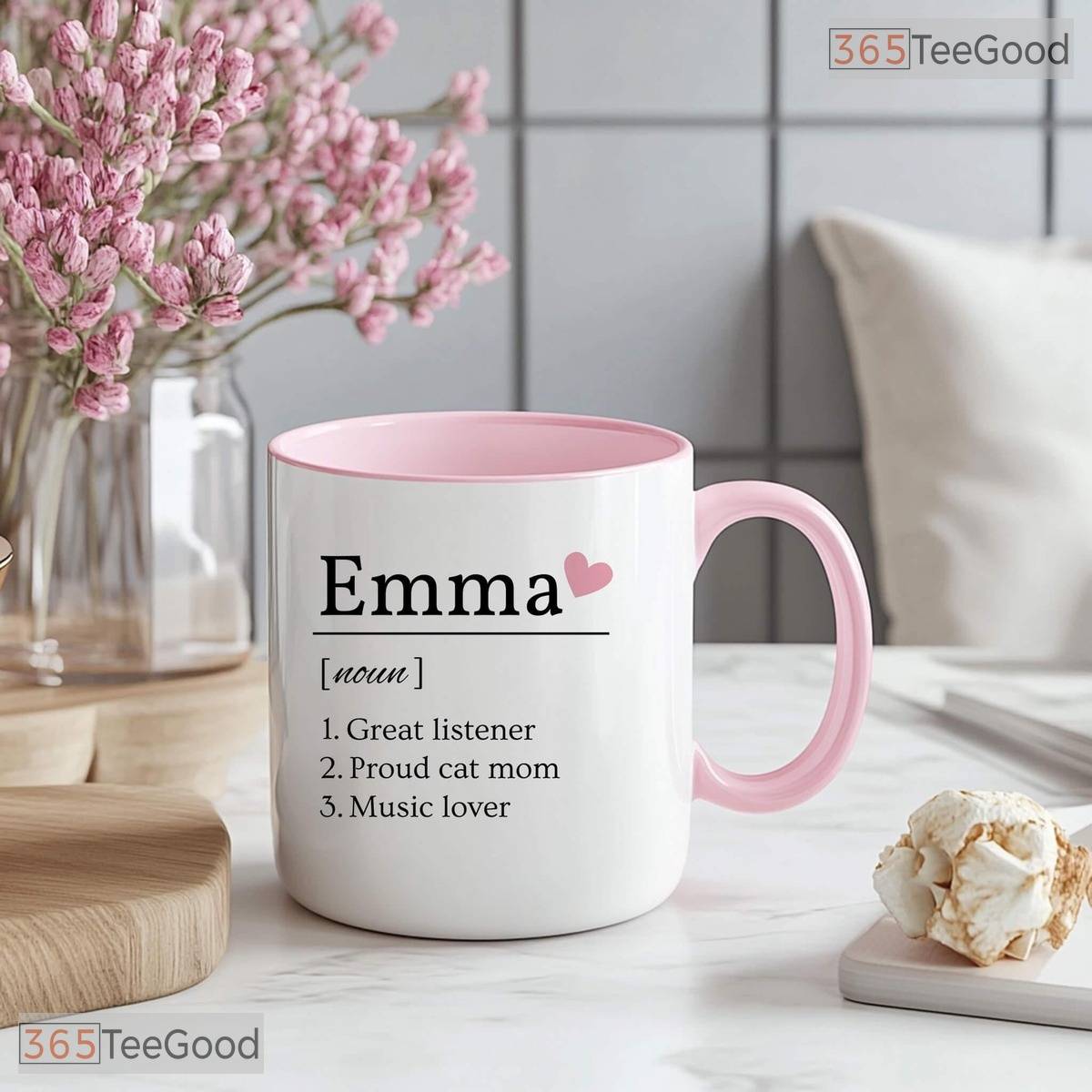 Personalized Name Definition Mug - Custom Dictionary Style Gift Ceramic Accent Mug