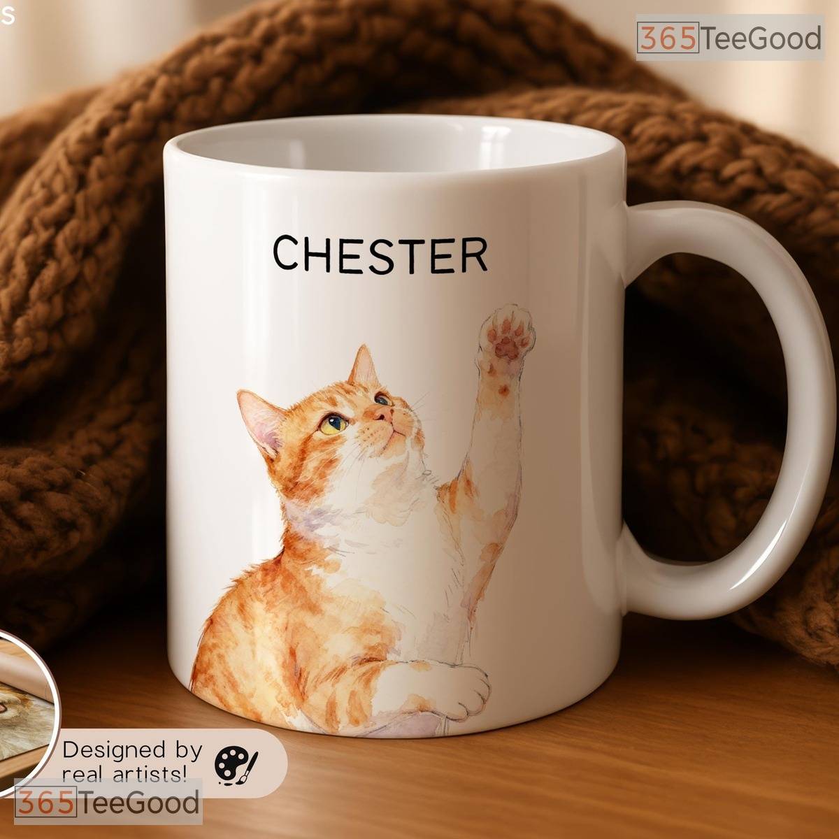 Personalized Pet Photo Mug with Name - Custom Dog Mom Keepsake Ceramic Accent Mug