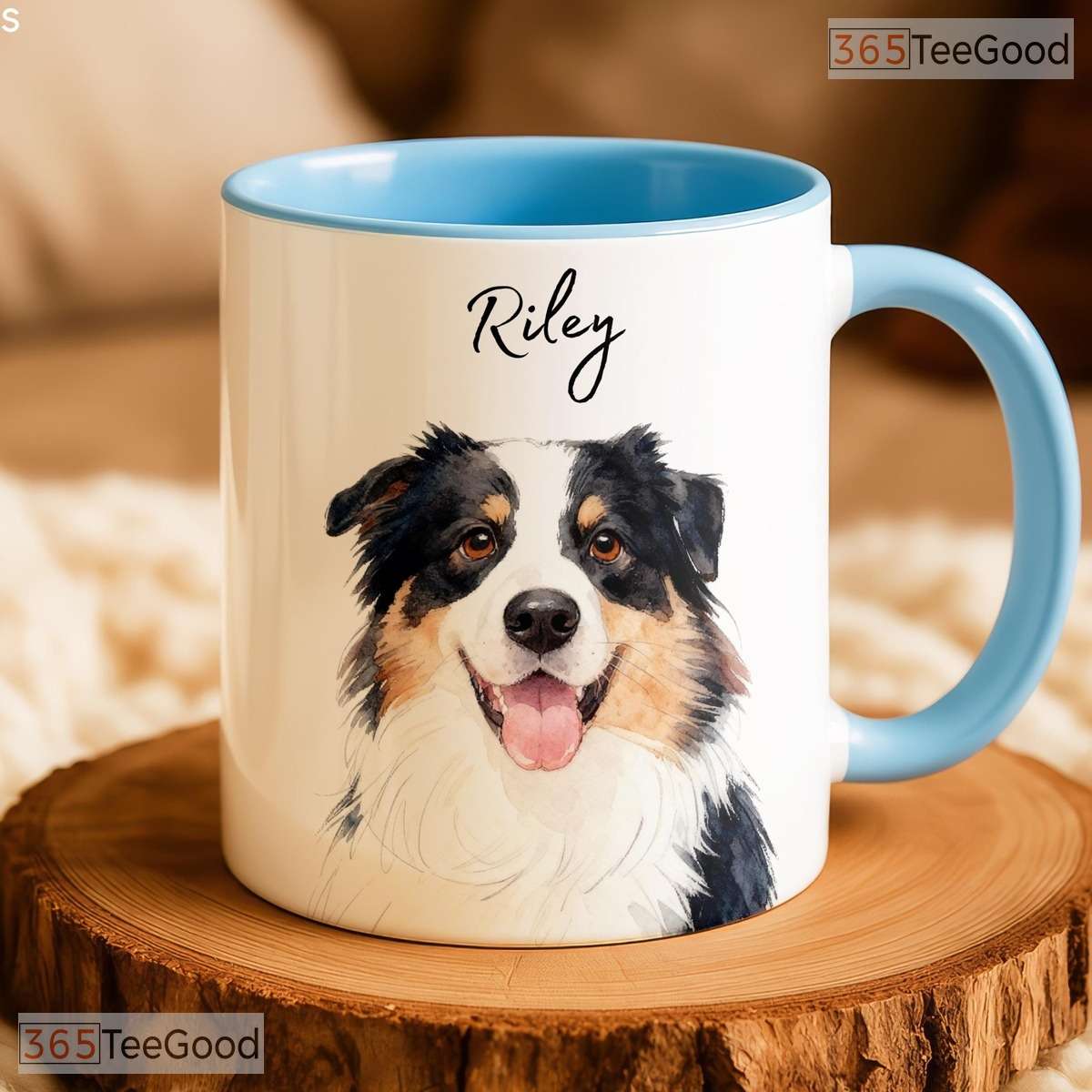 Personalized Pet Photo Mug with Name - Custom Dog Mom Keepsake Ceramic Accent Mug