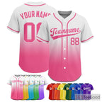 Pink Baseball Jersey Tee for Men & Women - A vibrant base for personalized apparel