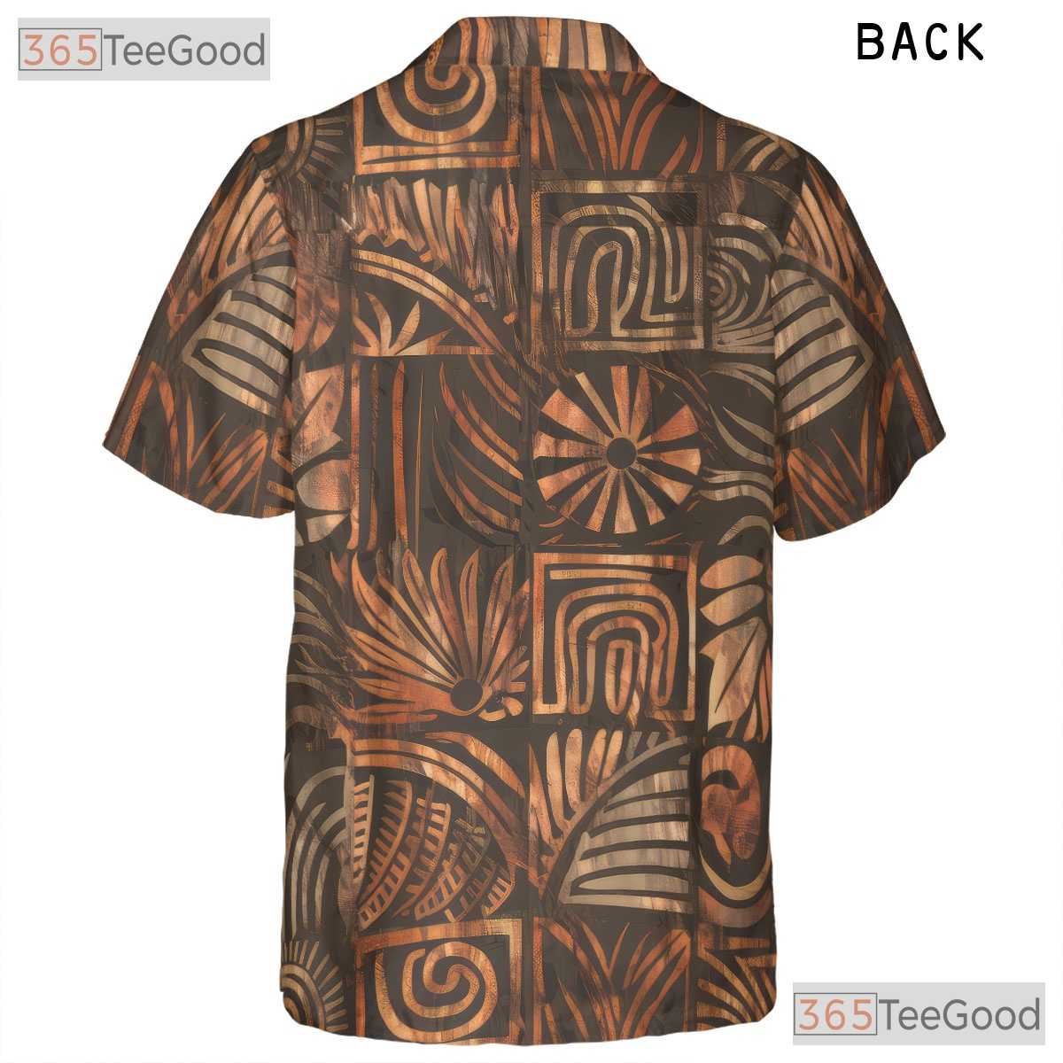 Polynesian Aloha Tribal Print Hawaiian Shirt for Men Women Summer Beach Outfit