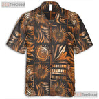 Polynesian Tribal Geometric Aloha Hawaiian Shirt Unisex Summer Vacation Outfit