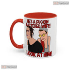 Funny Reality TV Slogan Accent Mug - Pop Culture Humorous Quote Ceramic Coffee Cup