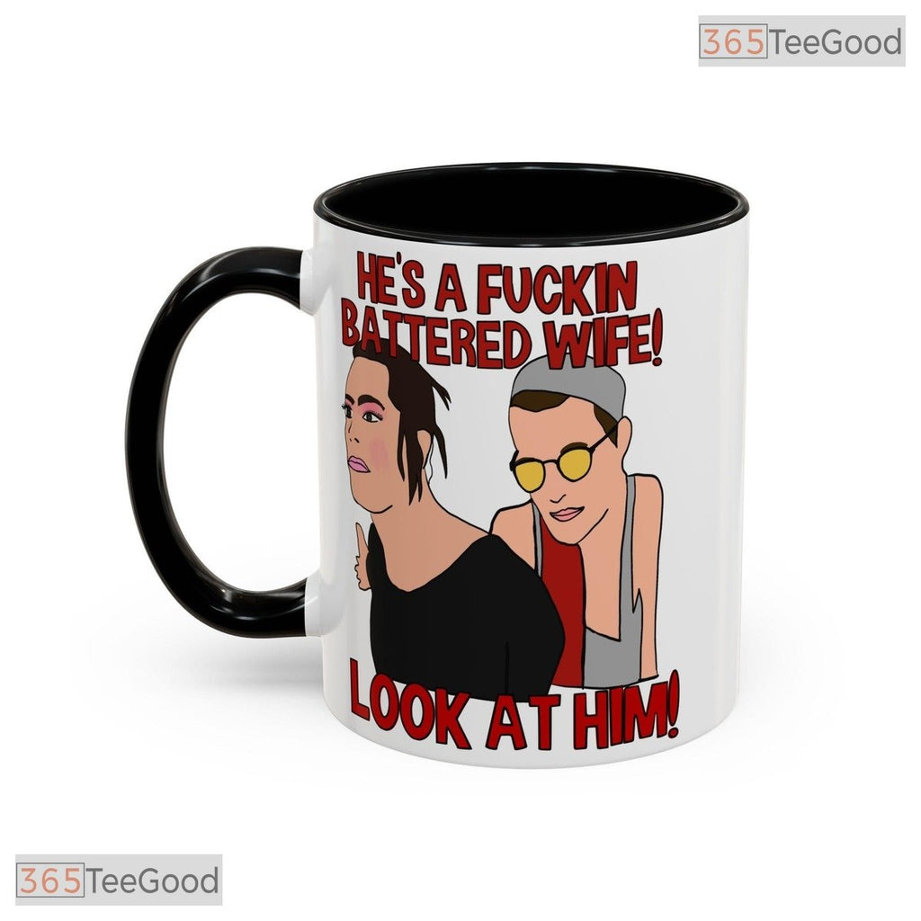 Funny Reality TV Slogan Accent Mug - Pop Culture Humorous Quote Ceramic Coffee Cup
