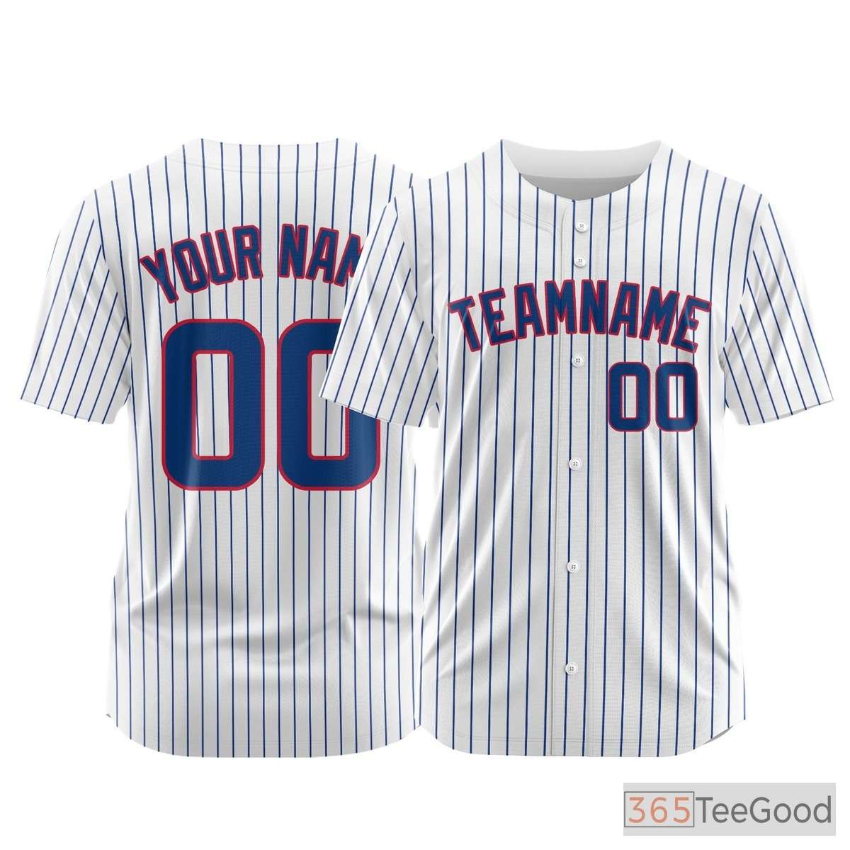 Pure White Custom Baseball Jersey Tee Personalized Unisex Stitched Team Softball Shirt
