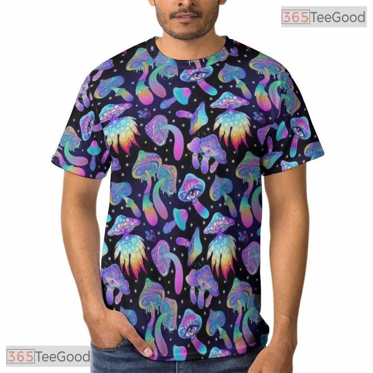 Purple Retro Vintage Disco 80s 90s Party Costume 3D Printed Casual Unisex Shirt