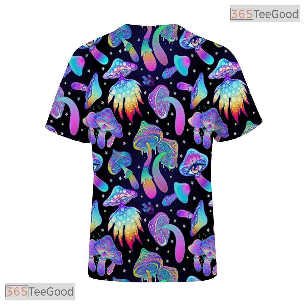 Purple Retro Vintage Disco 80s 90s Party Costume 3D Printed Casual Unisex Shirt