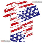 Crisp White Novelty Graphic Art 3D Printed Casual Unisex Tee Shirt For Teens Tops