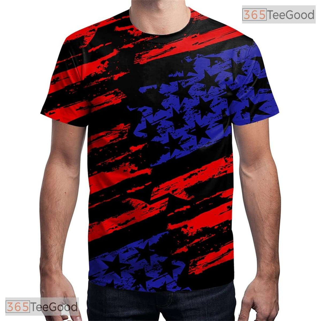 Edgy Black Graphic Design Art Pattern 3D Printed Casual Unisex Tee Shirt Tops