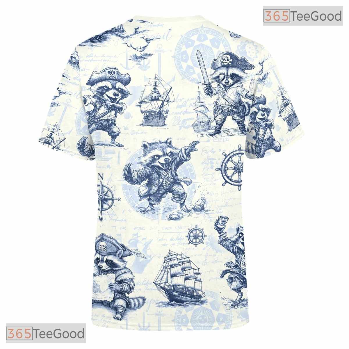 Raccoon Oktoberfest Beer Costume Novelty Graphic 3D Printed Casual Unisex T-Shirt Tops