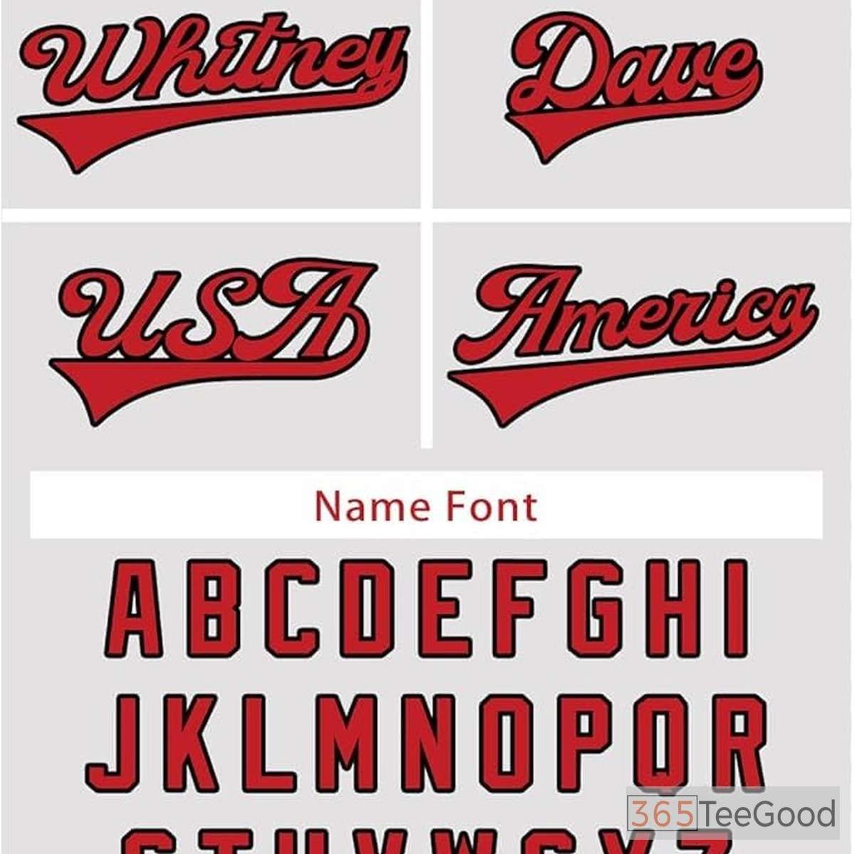 Red Baseball Jersey Tee for Men & Women - Personalize Your Game Day Look