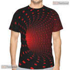 Red Flame Basketball Graphic Design 3D Printed Short Sleeve Unisex Tee Shirt Tops