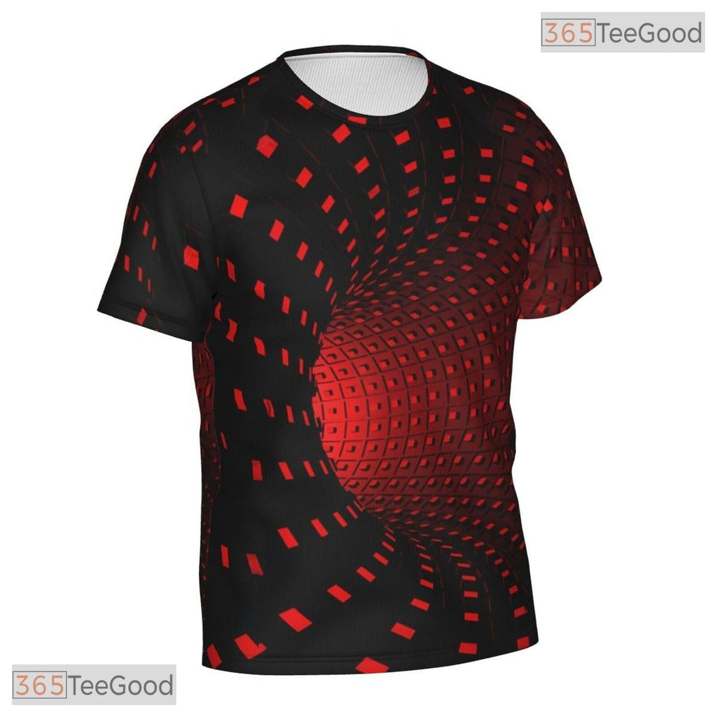 Red Flame Basketball Graphic Design 3D Printed Short Sleeve Unisex Tee Shirt Tops